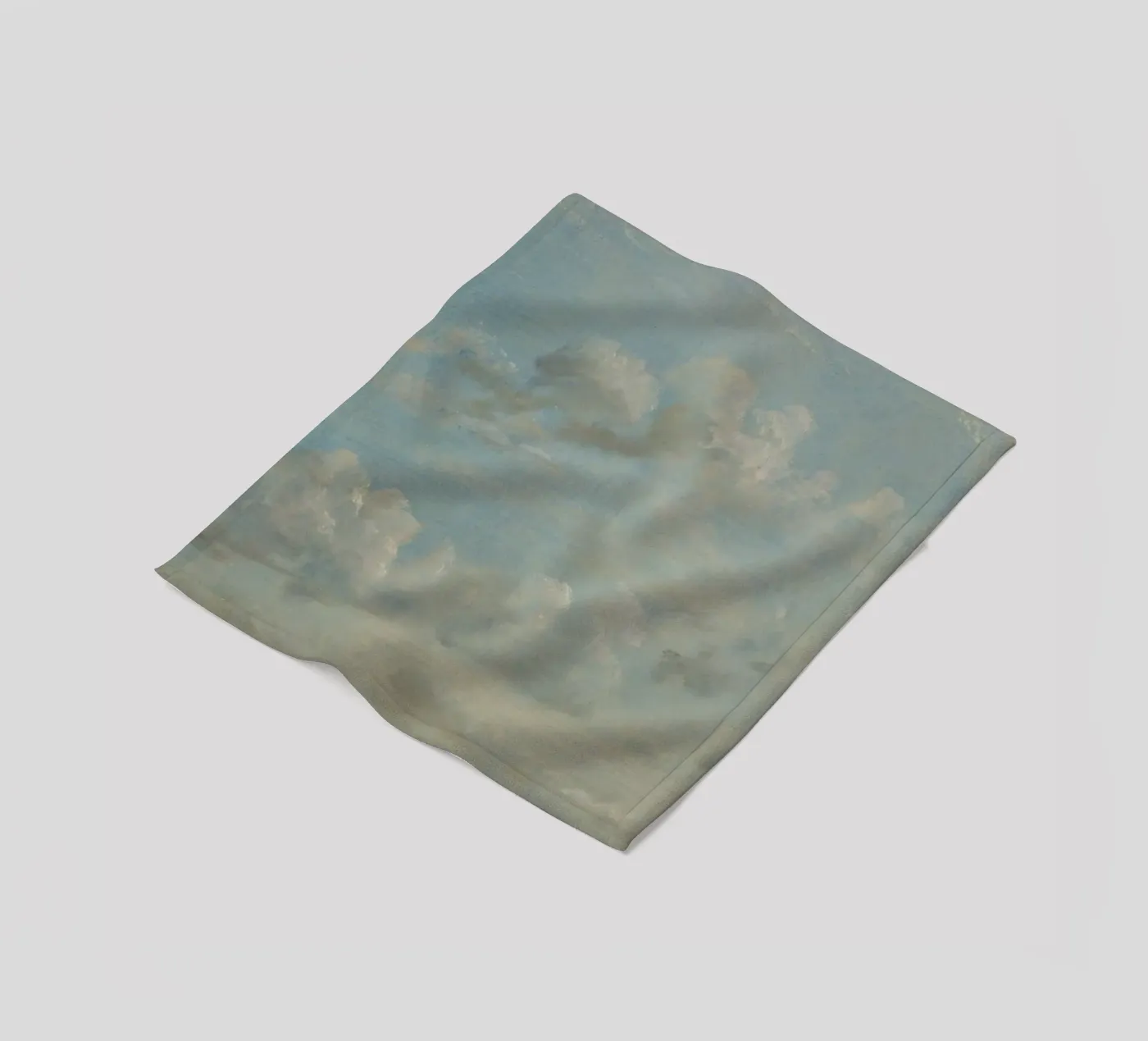 John Constable - Cloud Study coperta in pile da Timeless Artworks