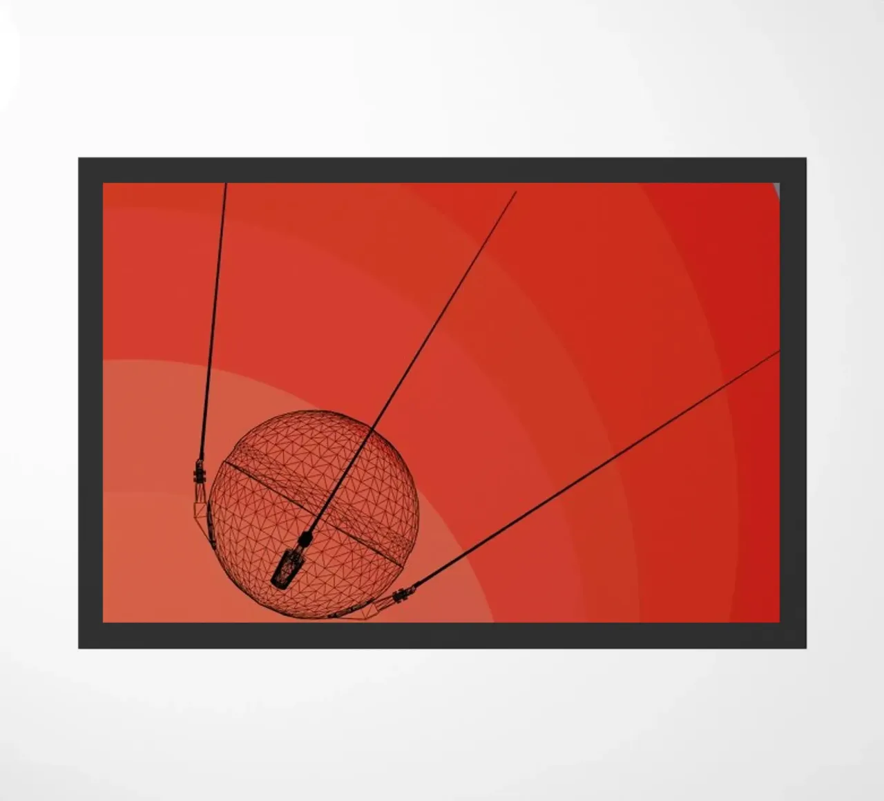 Sputnik 3 deurmat van Marc Schulthess