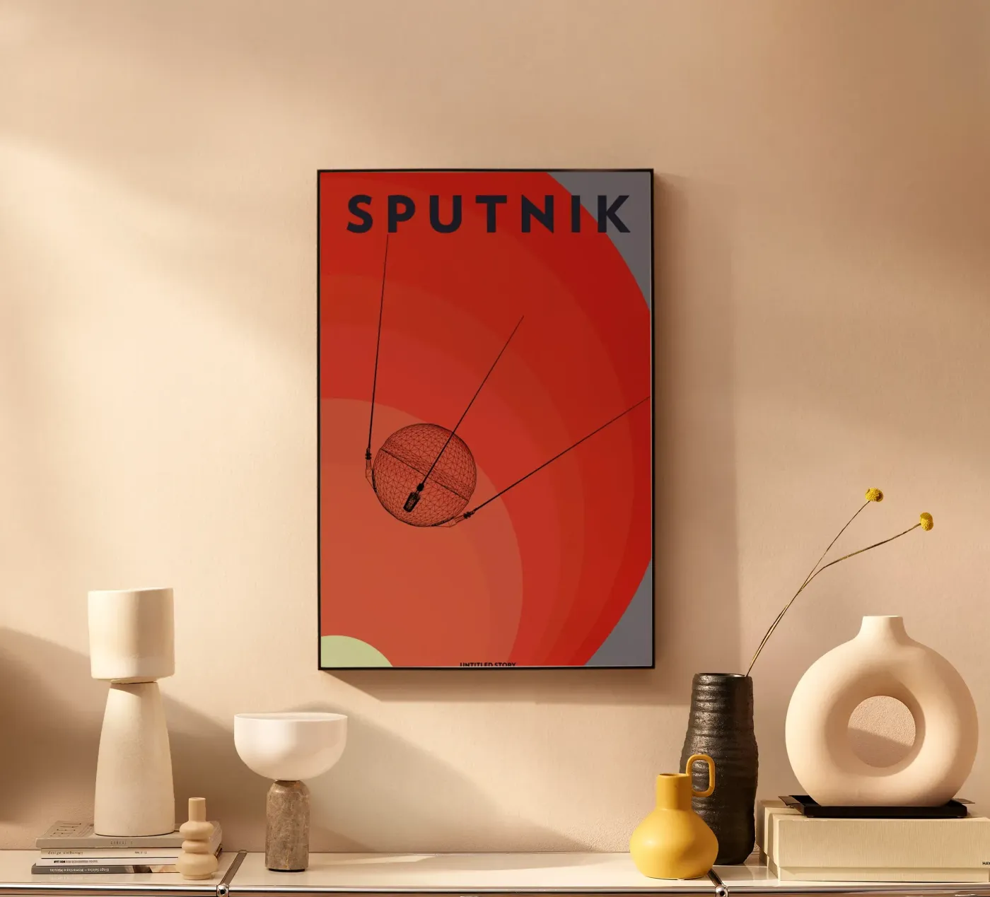 Sputnik 3 plexiglass da Marc Schulthess