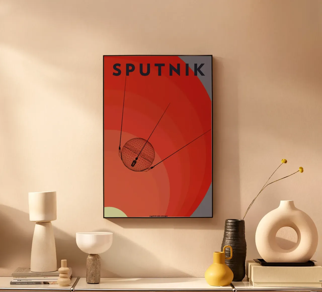 Sputnik 3 plexiglass da Marc Schulthess
