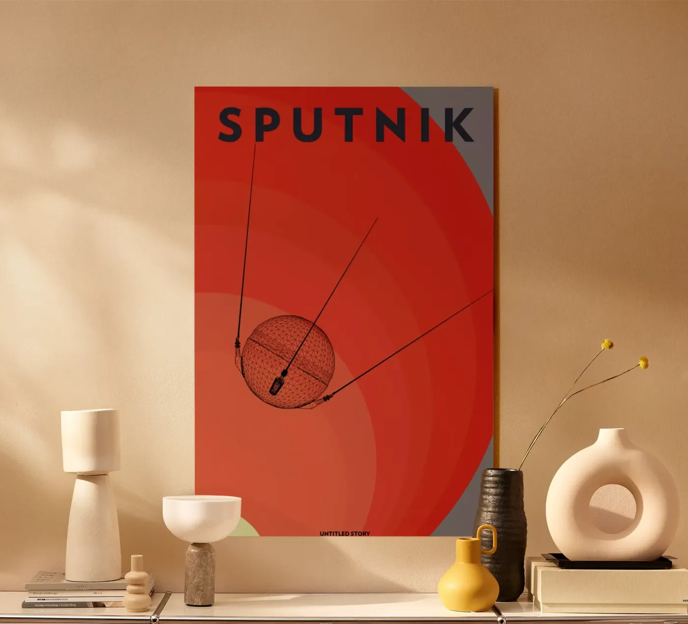 Sputnik 3 plexiglass da Marc Schulthess