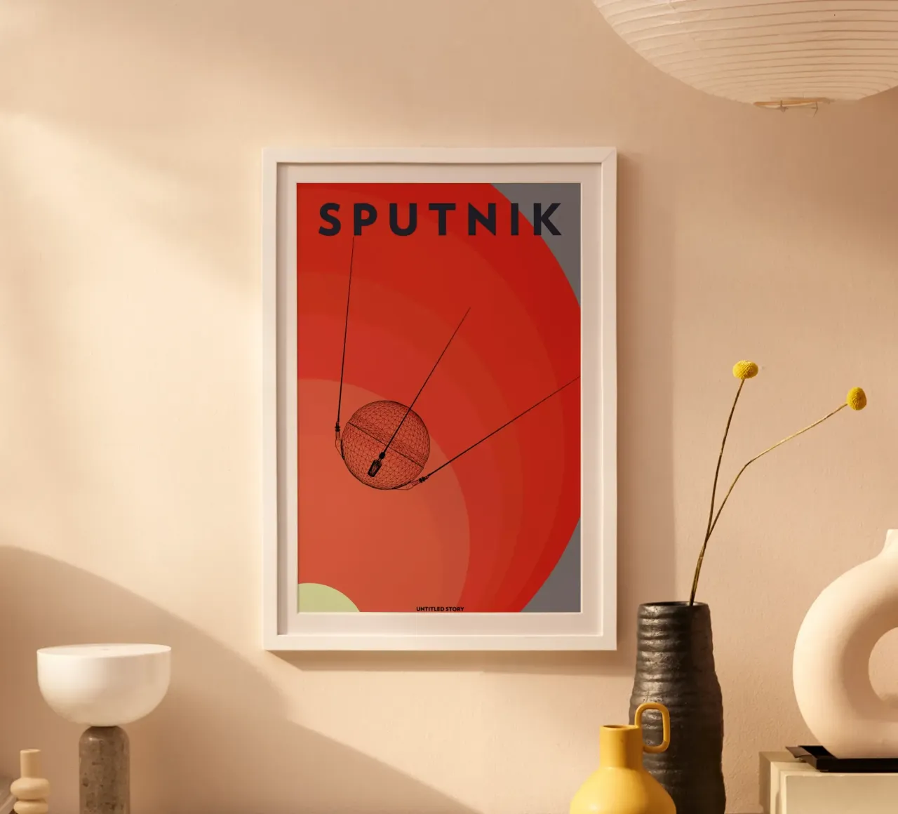 Sputnik 3 poster da Marc Schulthess