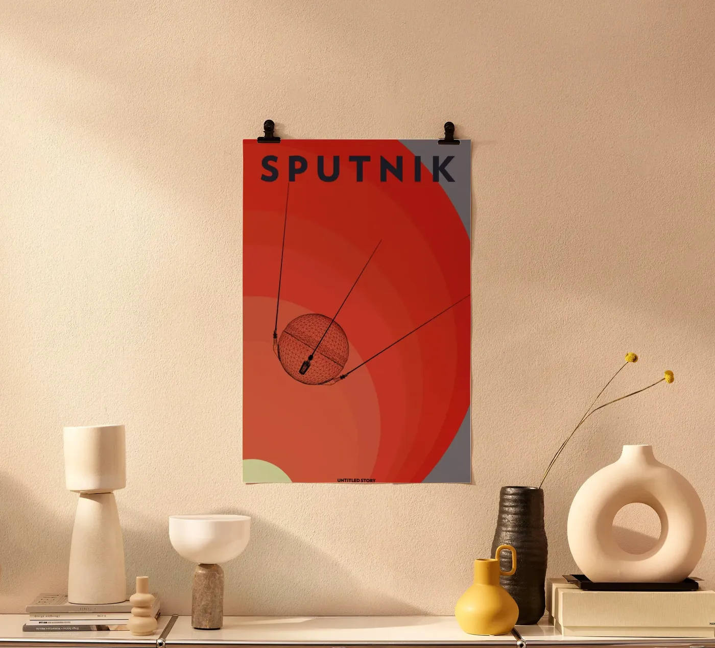 Sputnik 3 poster da Marc Schulthess