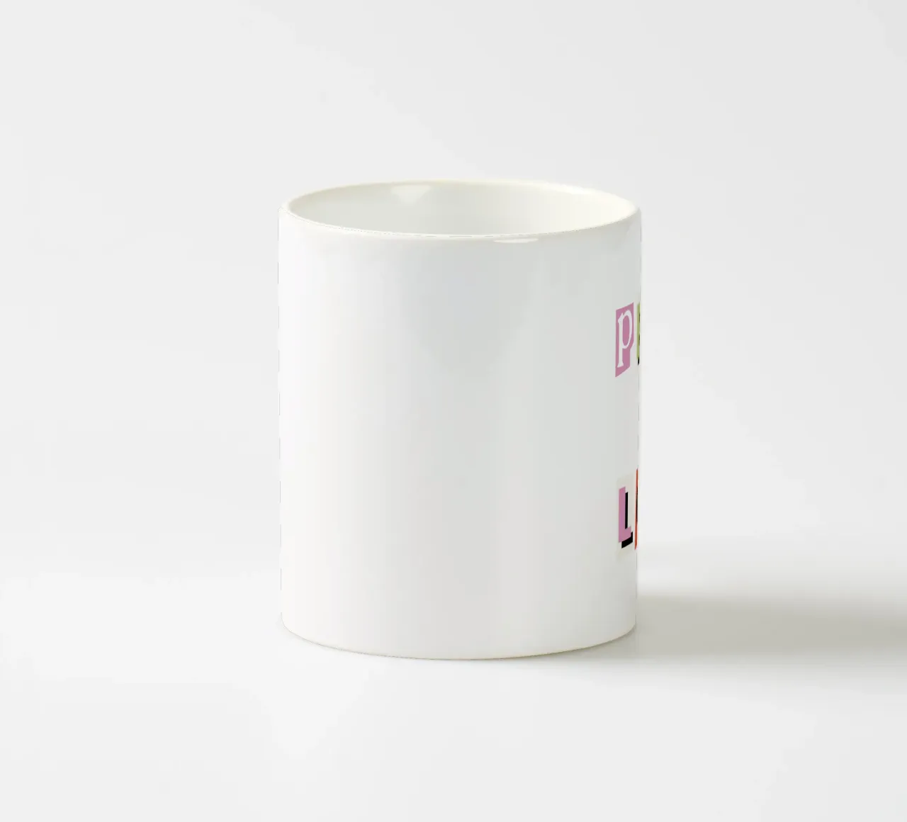 Citazione di Peach and Love tazza in ceramica da Paigaam Studio
