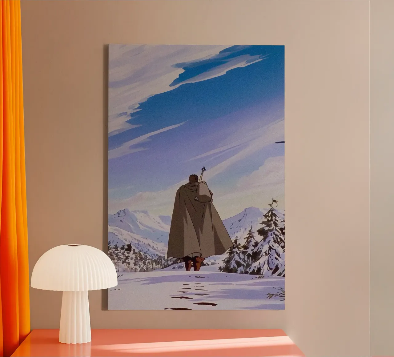 Berserkk canvas met Baklijst van Attaboy Dsgn
