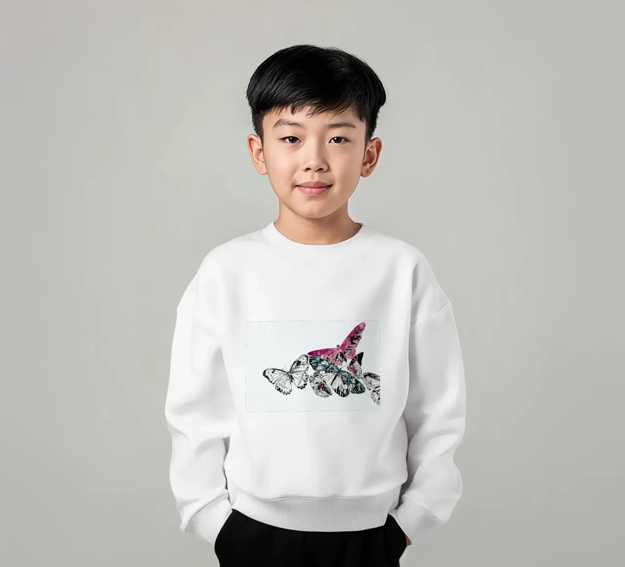Butterflies sudadera para niño de Céleste Hollak