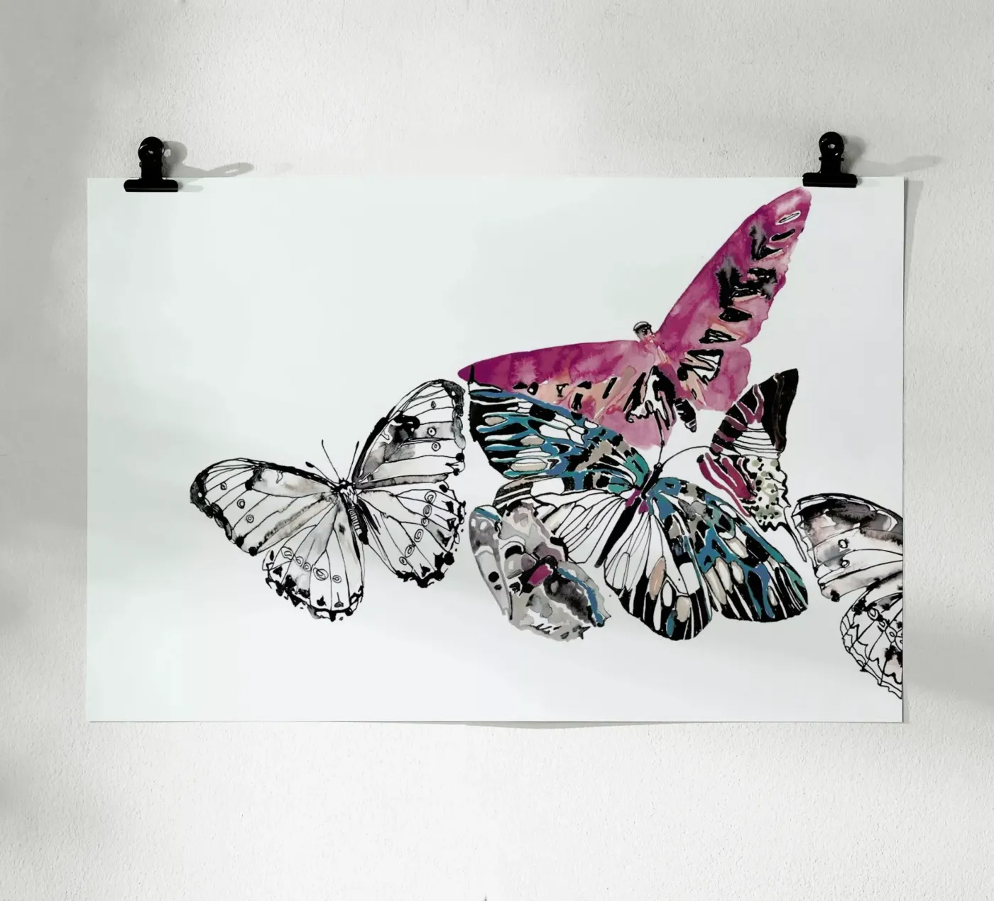 Butterflies poster da Céleste Hollak