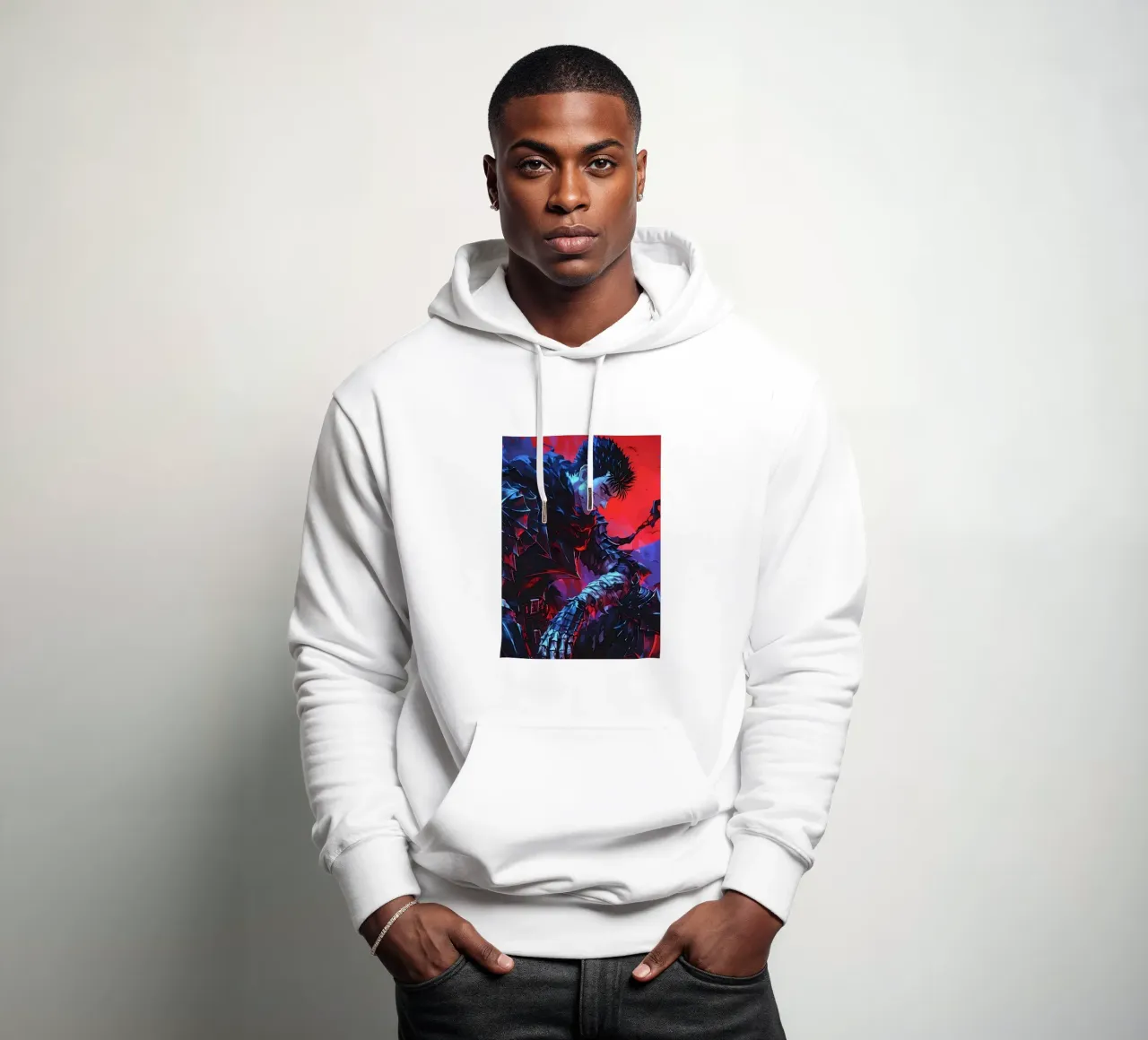 Berserkk felpa con cappuccio da Attaboy Dsgn