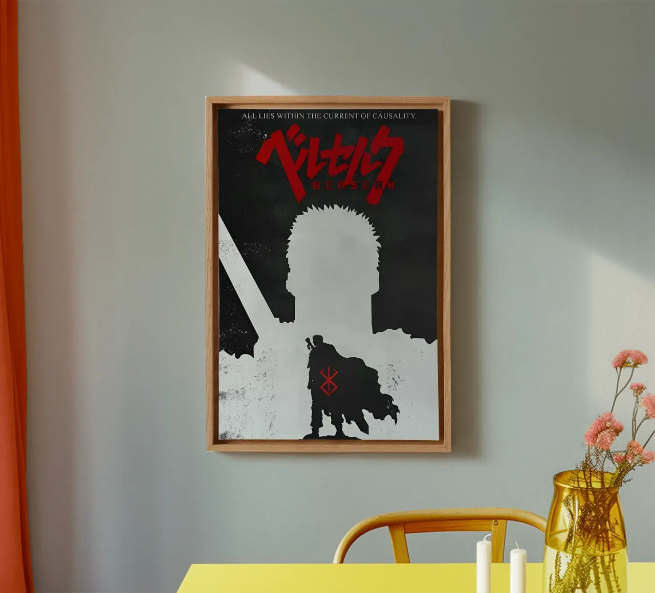 Berserkk canvas met Baklijst van Attaboy Dsgn