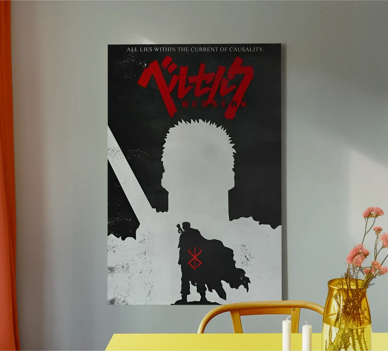 Berserkk canvas met Baklijst van Attaboy Dsgn