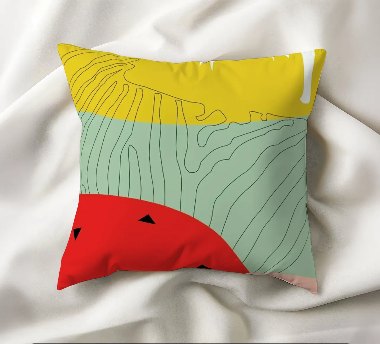 Shiny Jungle cuscino da XOXO Arte