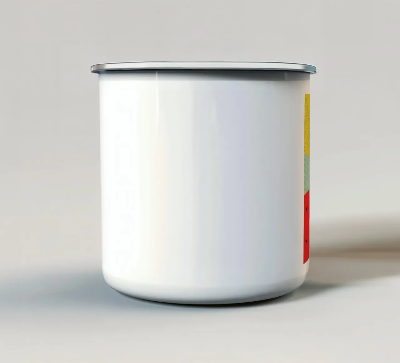 Shiny Jungle tazza in smalto da XOXO Arte