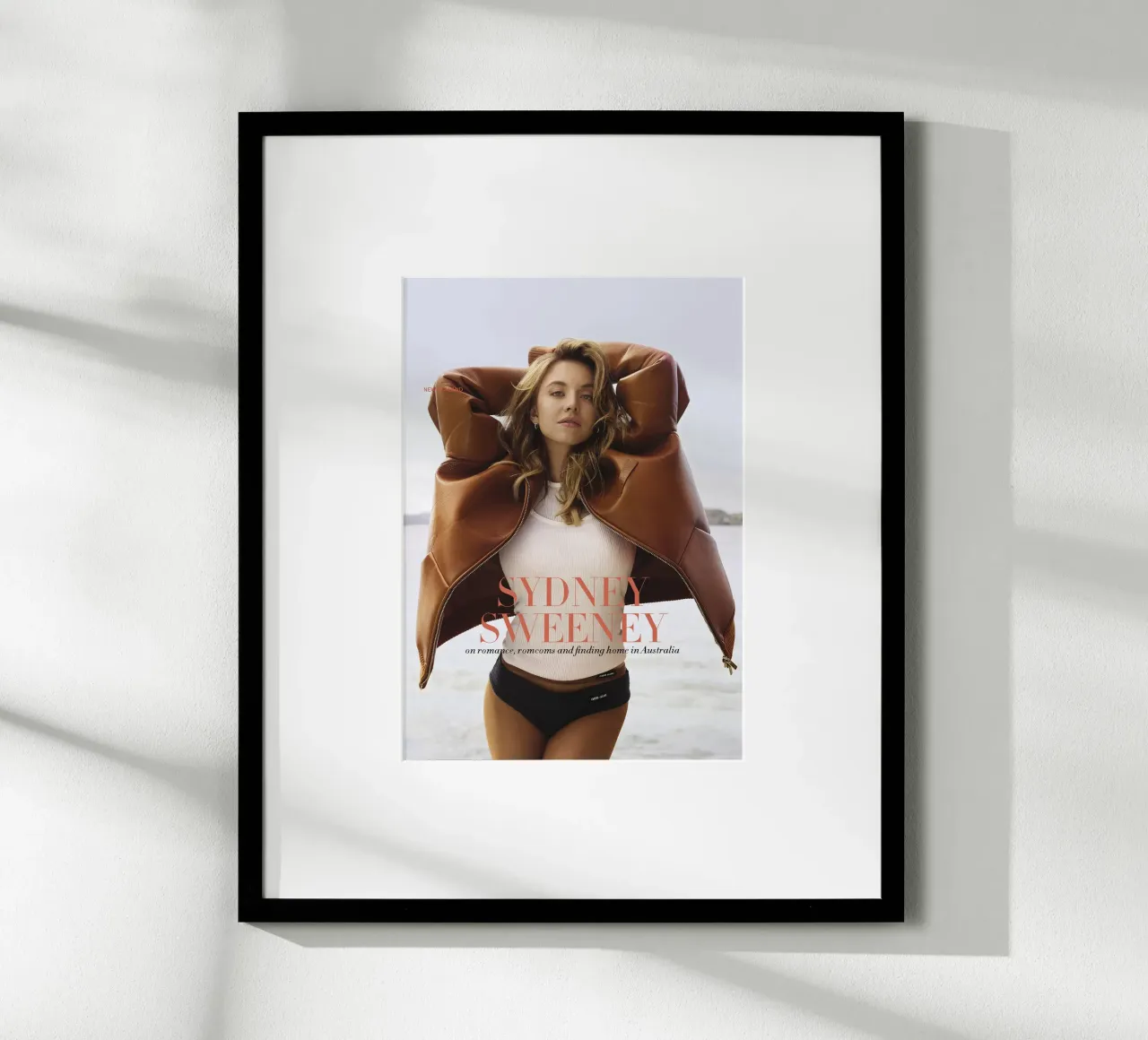 Sydney Sweeney poster da Attaboy Dsgn