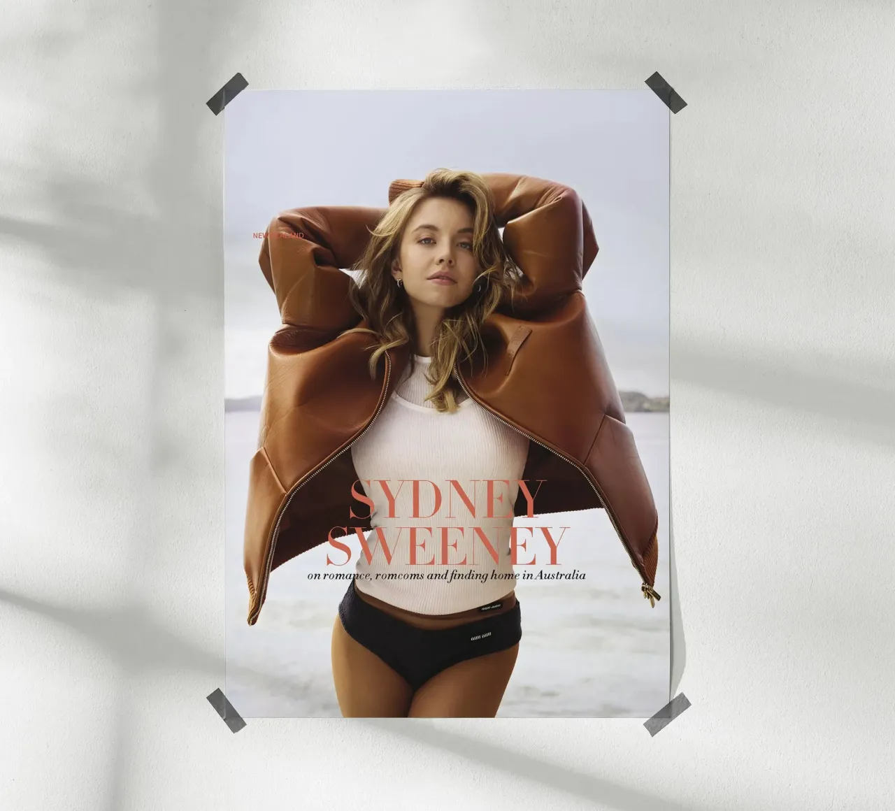 Sydney Sweeney poster da Attaboy Dsgn