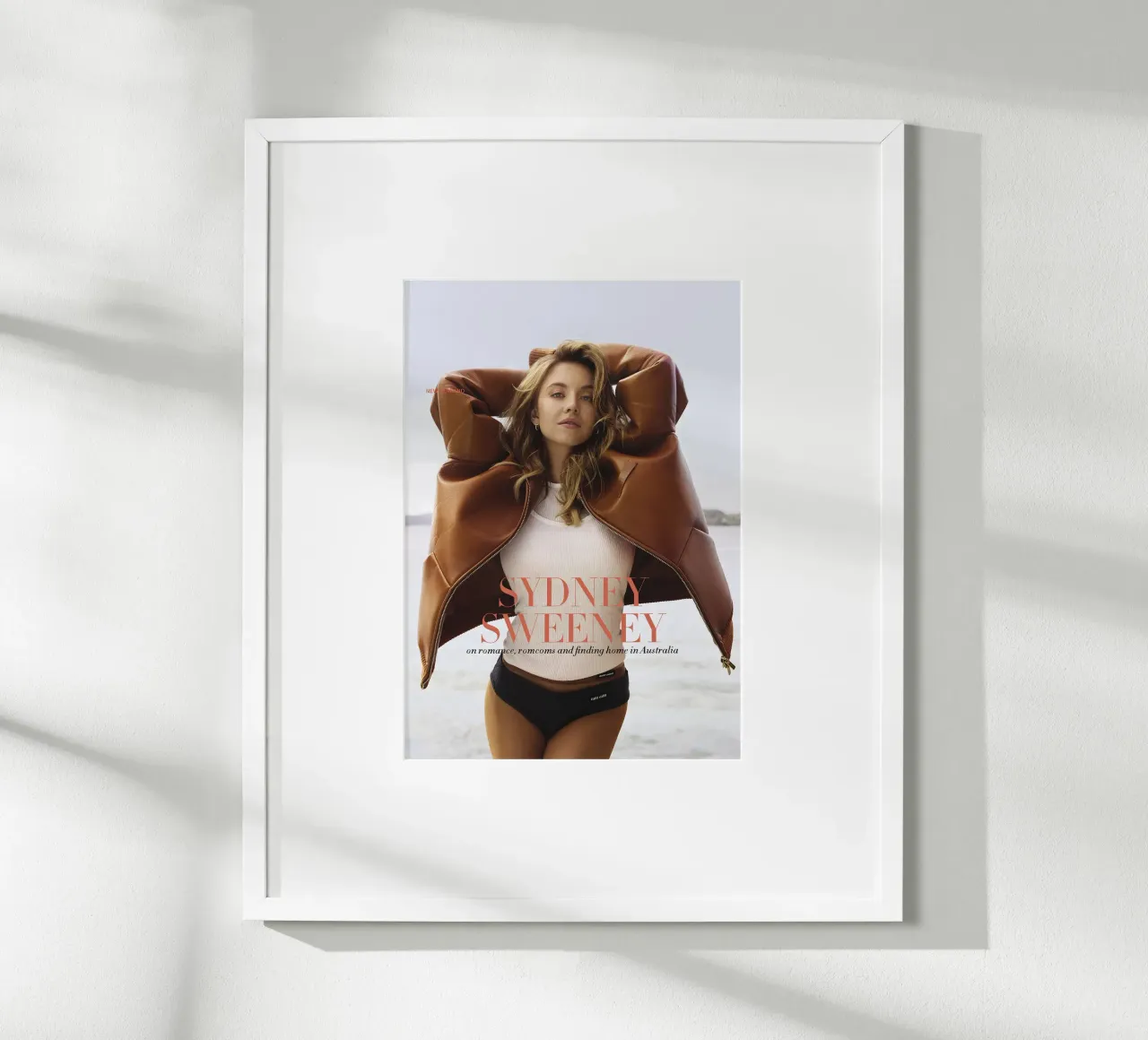 Sydney Sweeney poster da Attaboy Dsgn