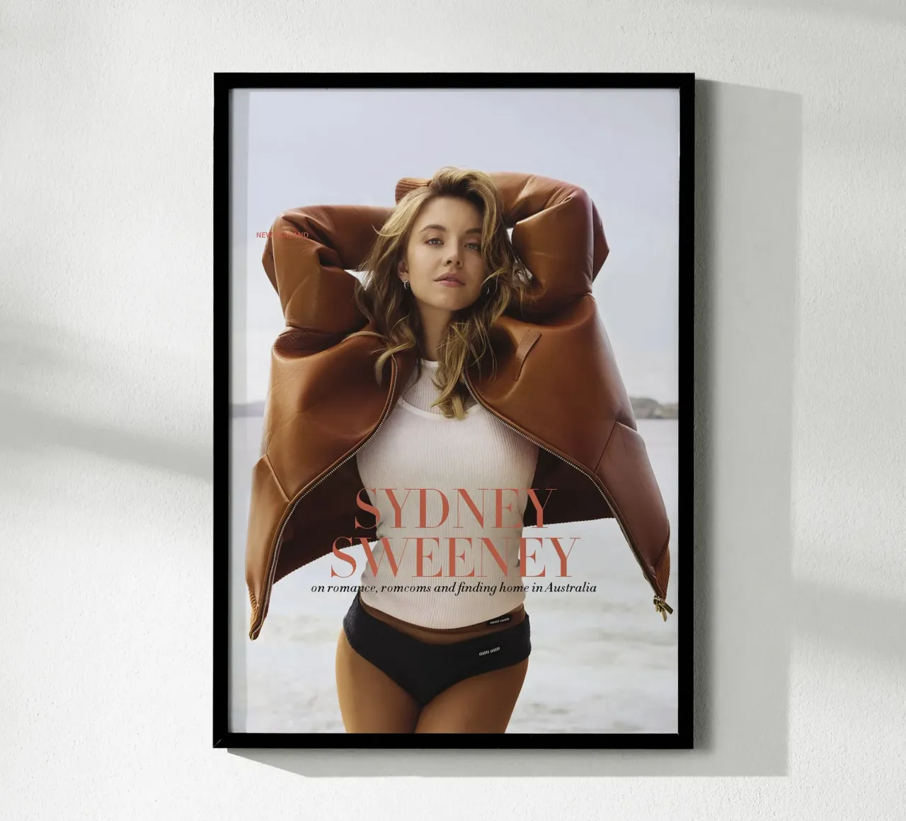Sydney Sweeney poster da Attaboy Dsgn
