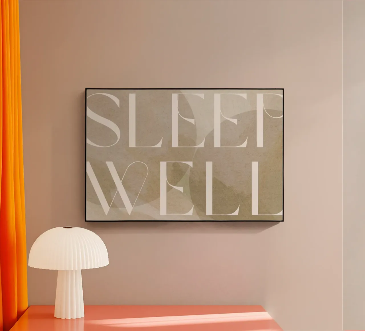 Sleep Well plexiglass da treechild