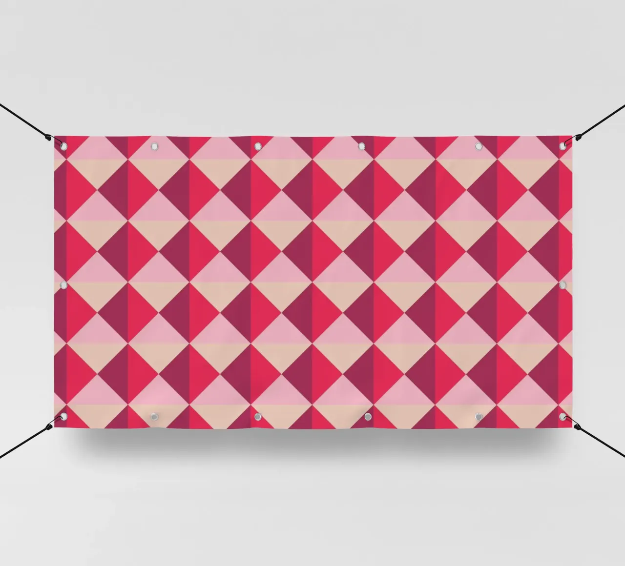 Colourful playful pattern, small squares and triangles pvc cover by CreatedbySon