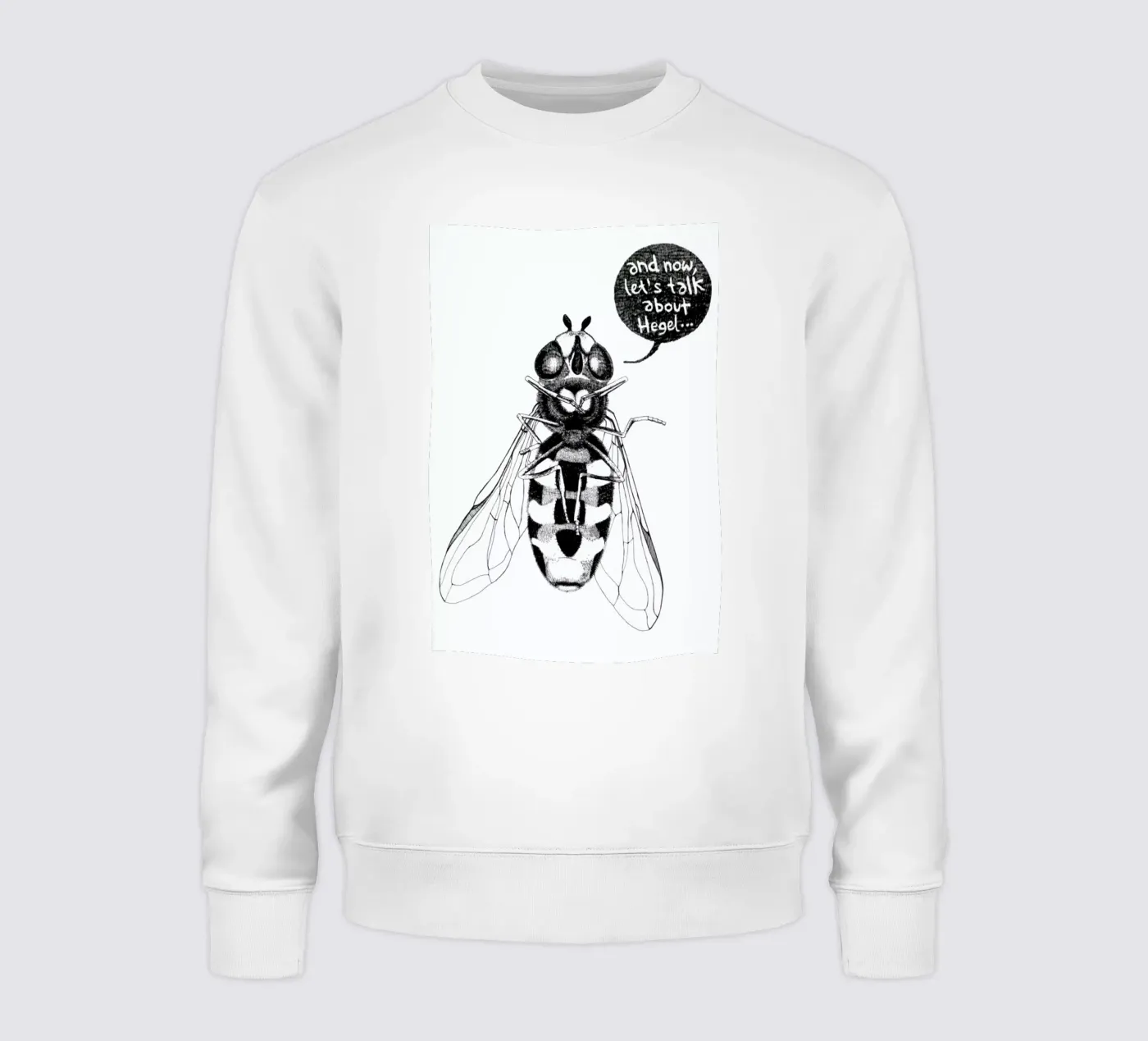 Annoying Bee felpa da Anna Fietta