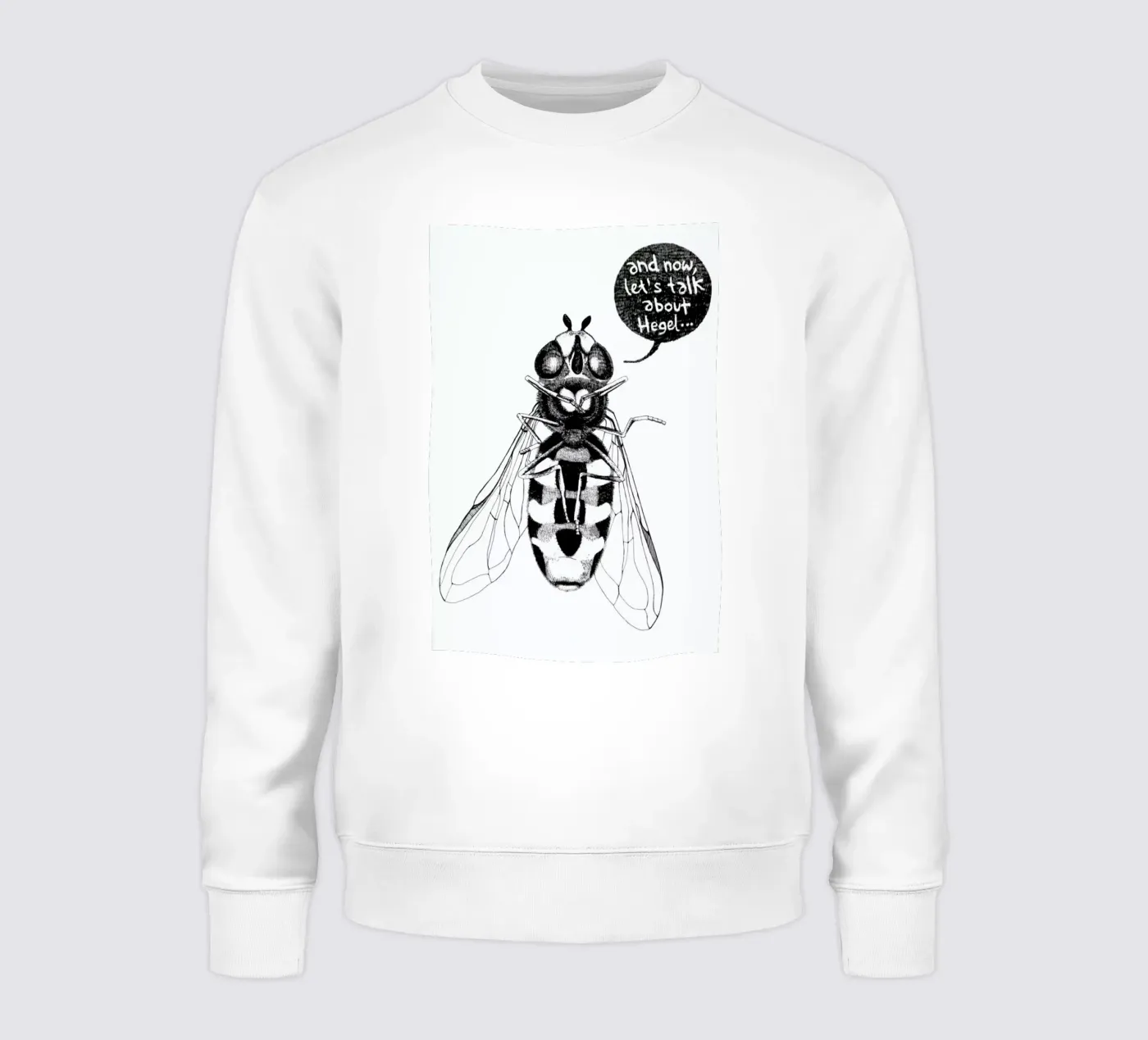 Annoying Bee felpa da Anna Fietta