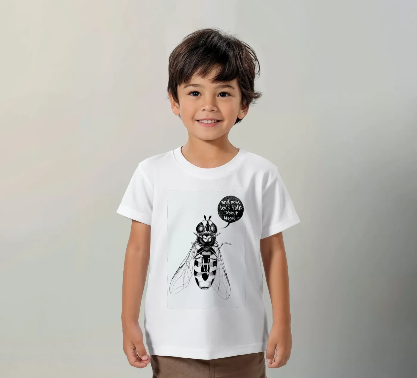Annoying Bee t-shirt bambini da Anna Fietta