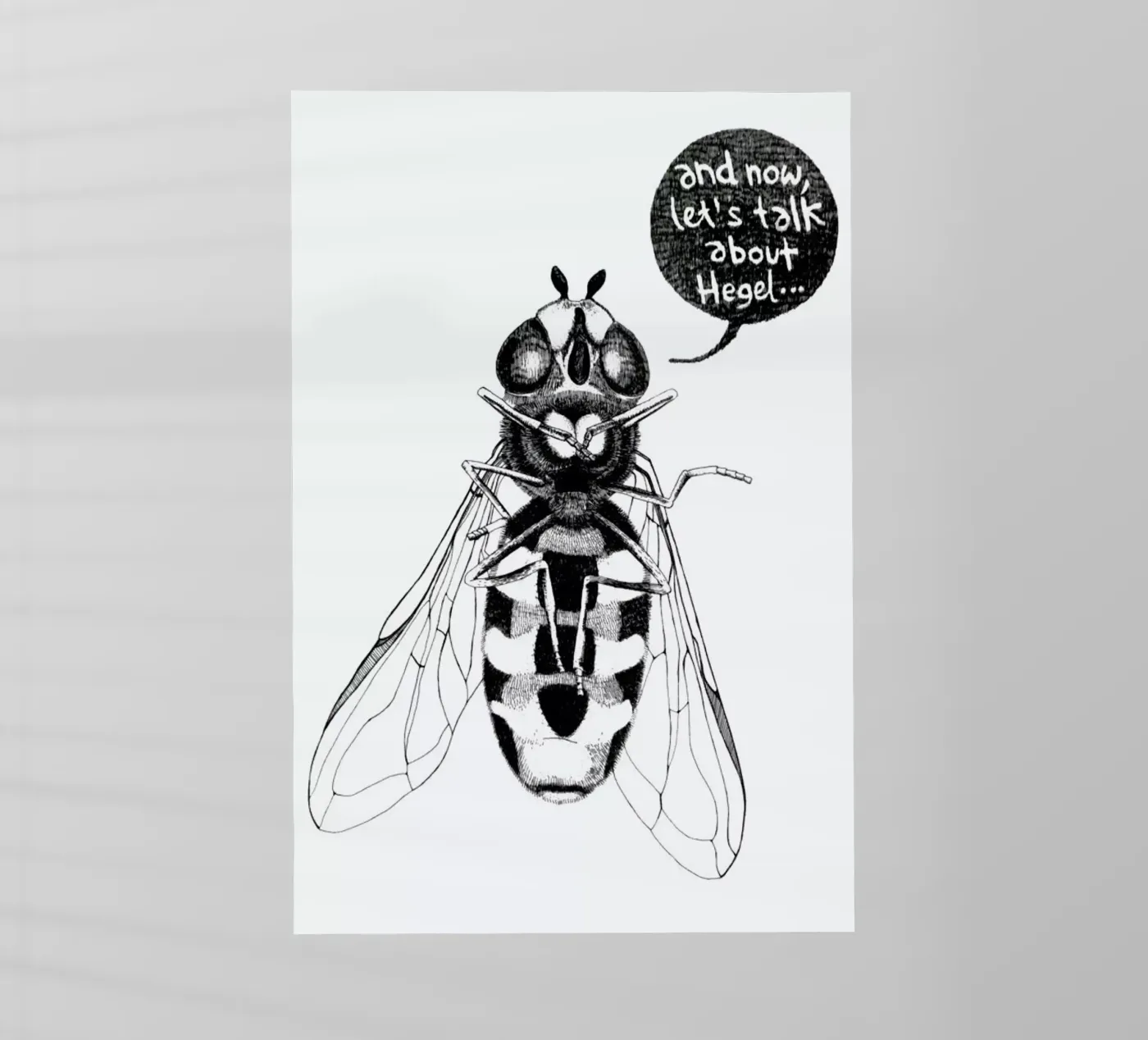 Annoying Bee pellicola backlit da Anna Fietta