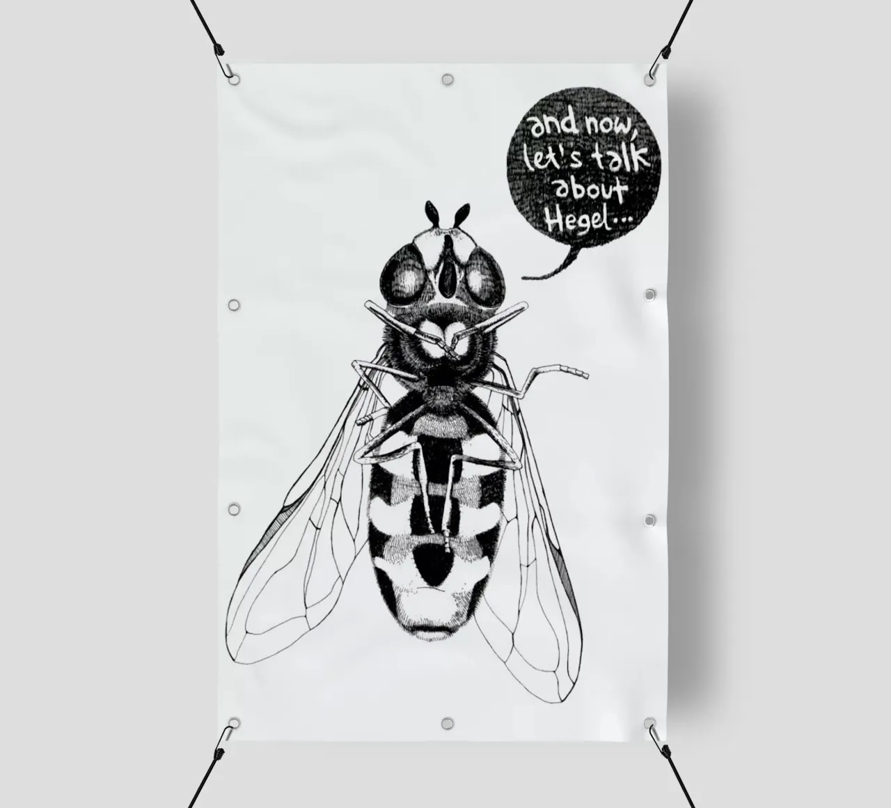 Annoying Bee telo in pvc da Anna Fietta