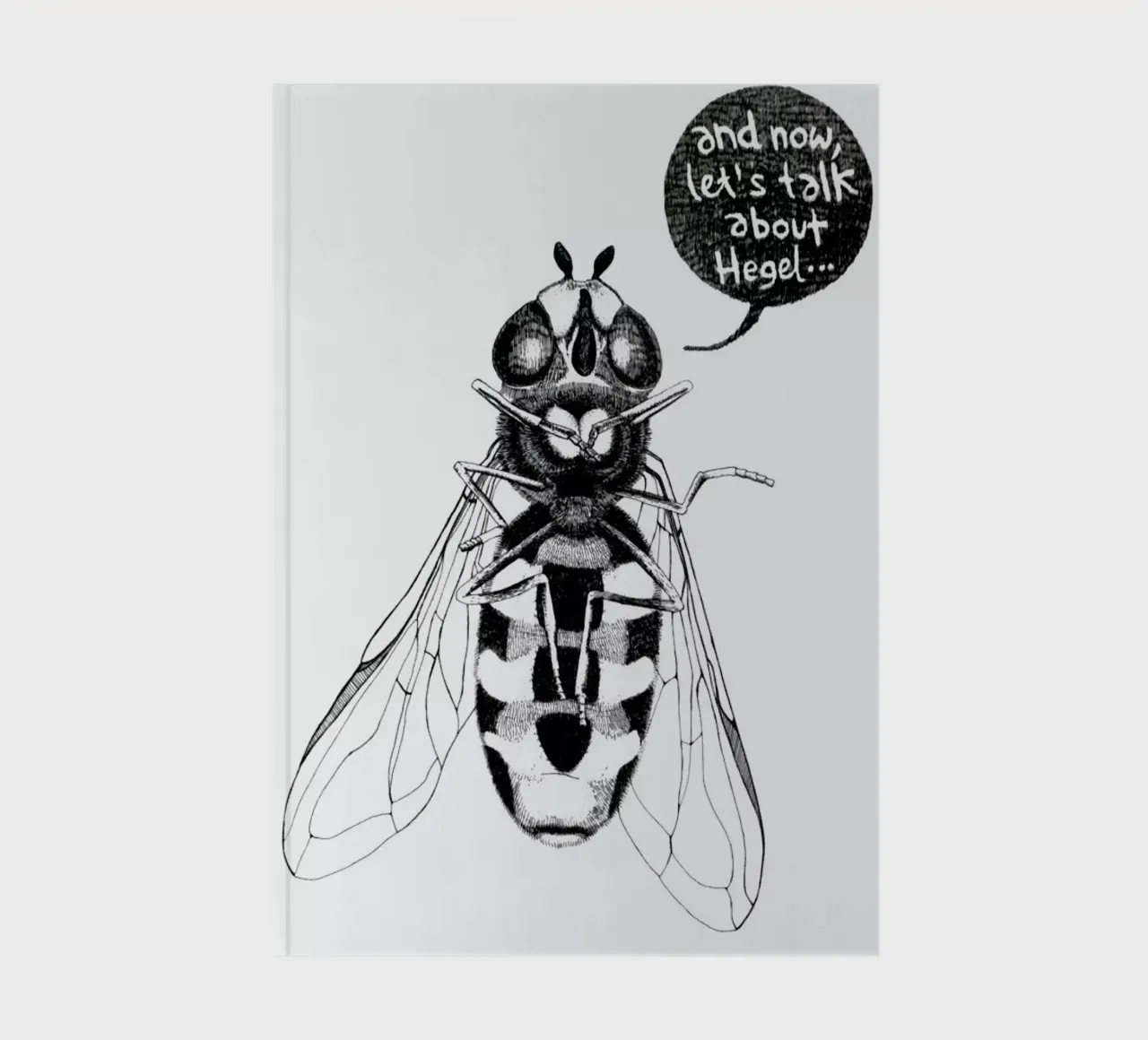 Annoying Bee notebook by Anna Fietta