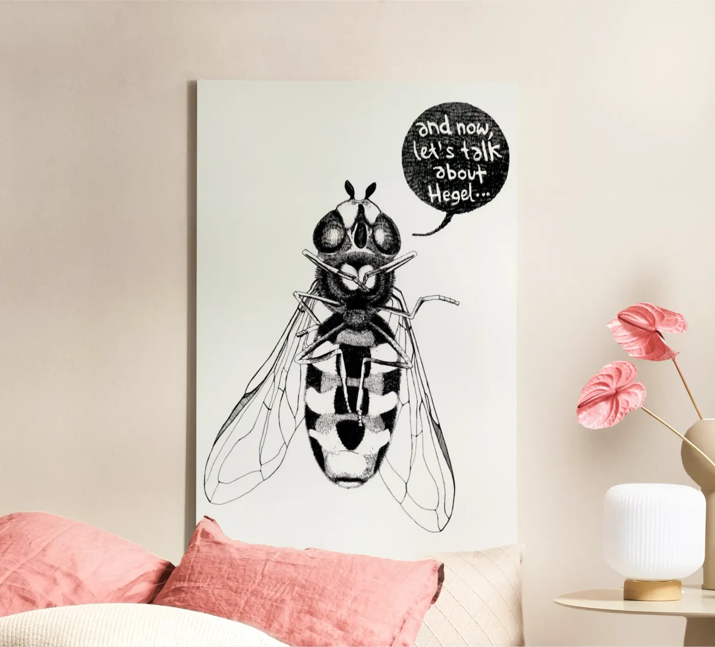 Annoying Bee tela da Anna Fietta