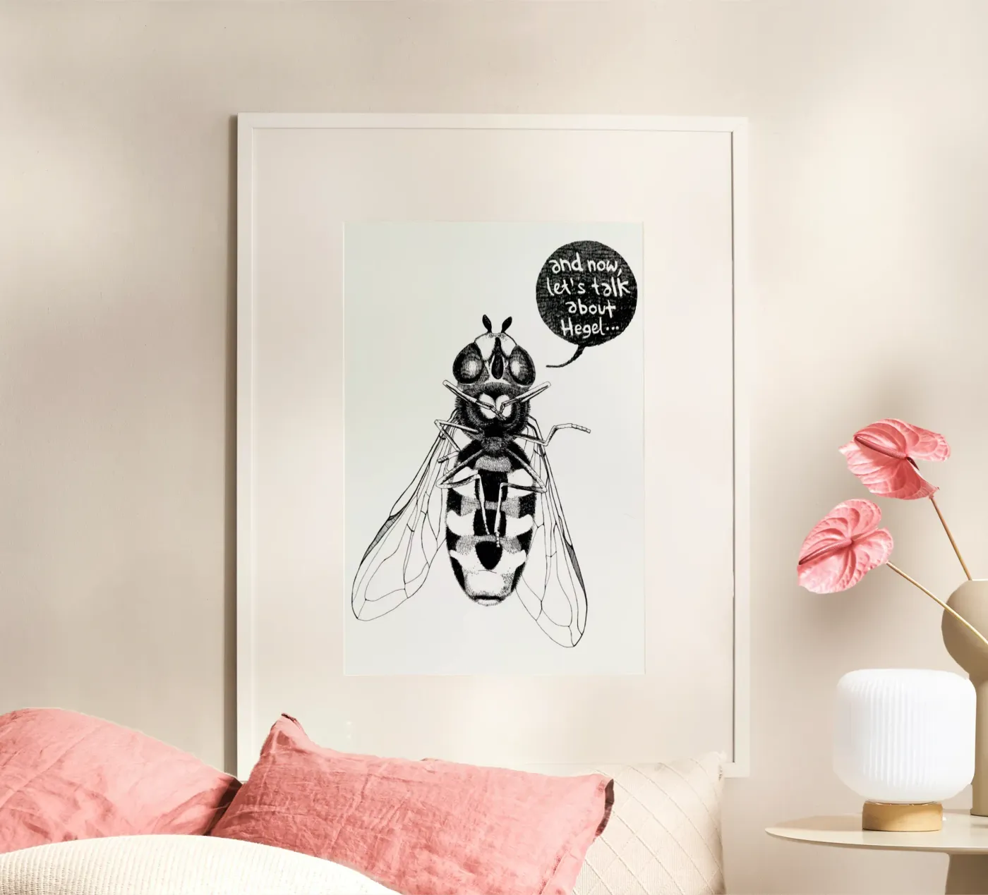Annoying Bee poster de Anna Fietta