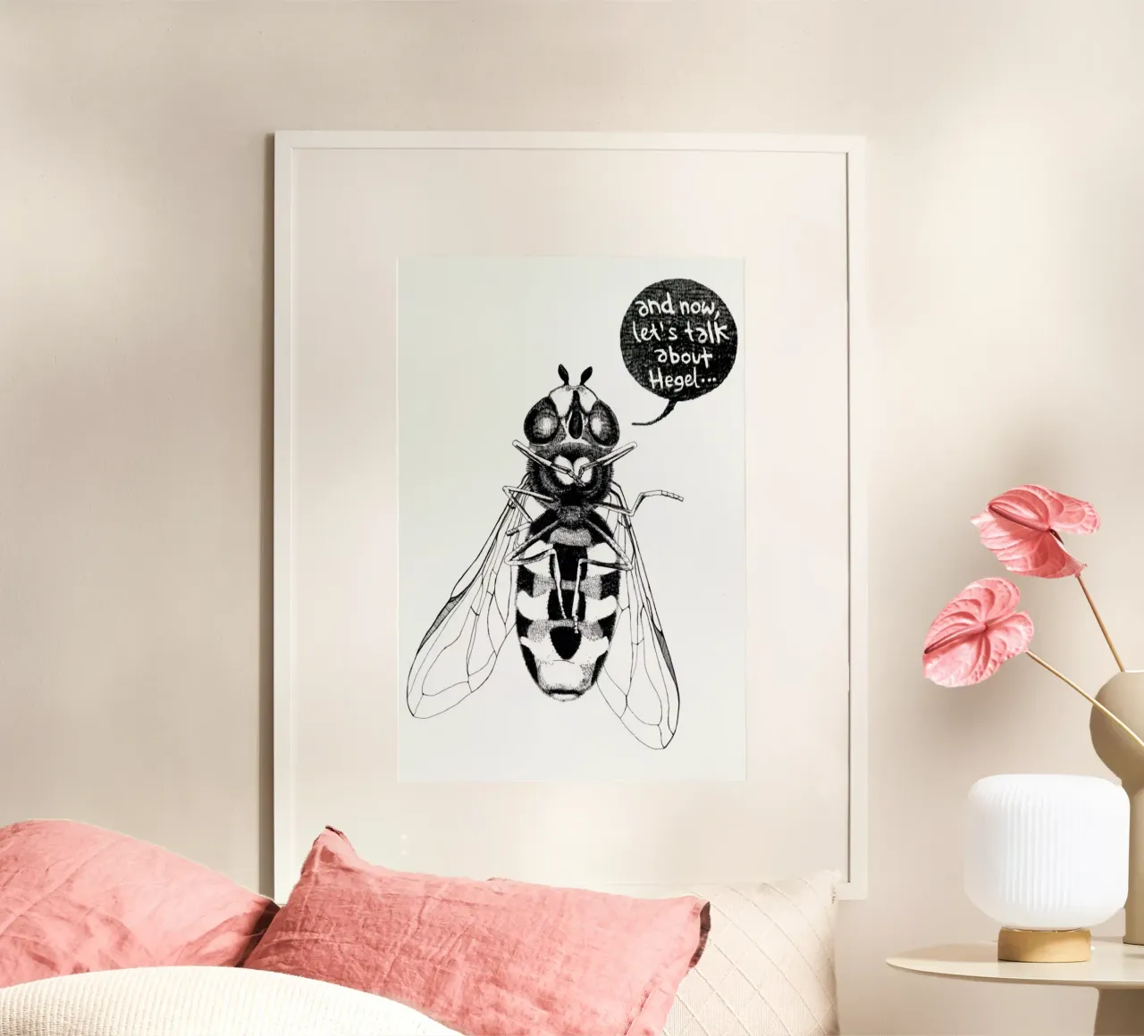 Annoying Bee poster da Anna Fietta