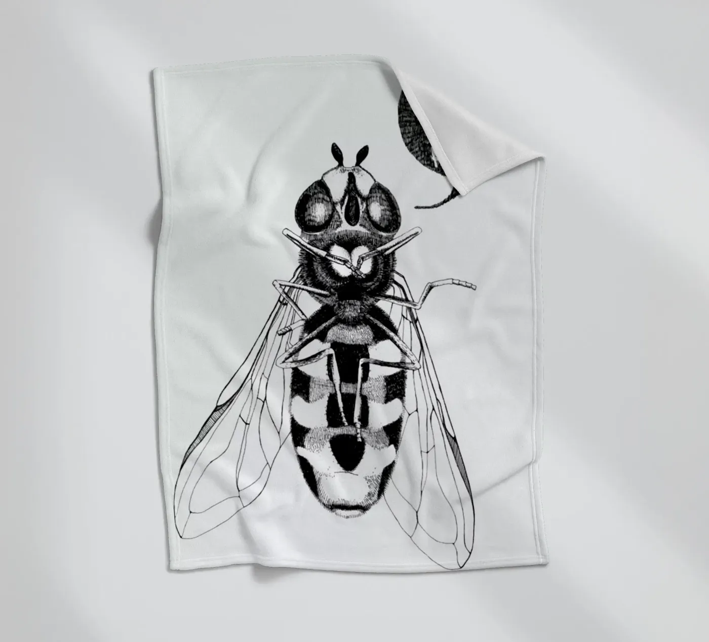 Annoying Bee fleecedeken van Anna Fietta