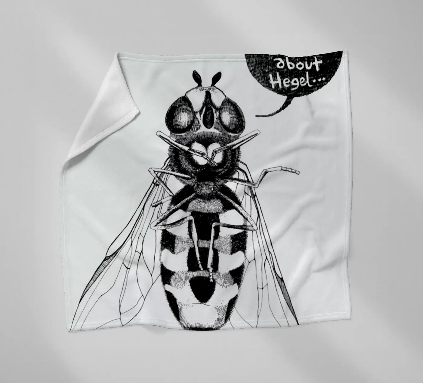 Annoying Bee Fleecedecke von Anna Fietta