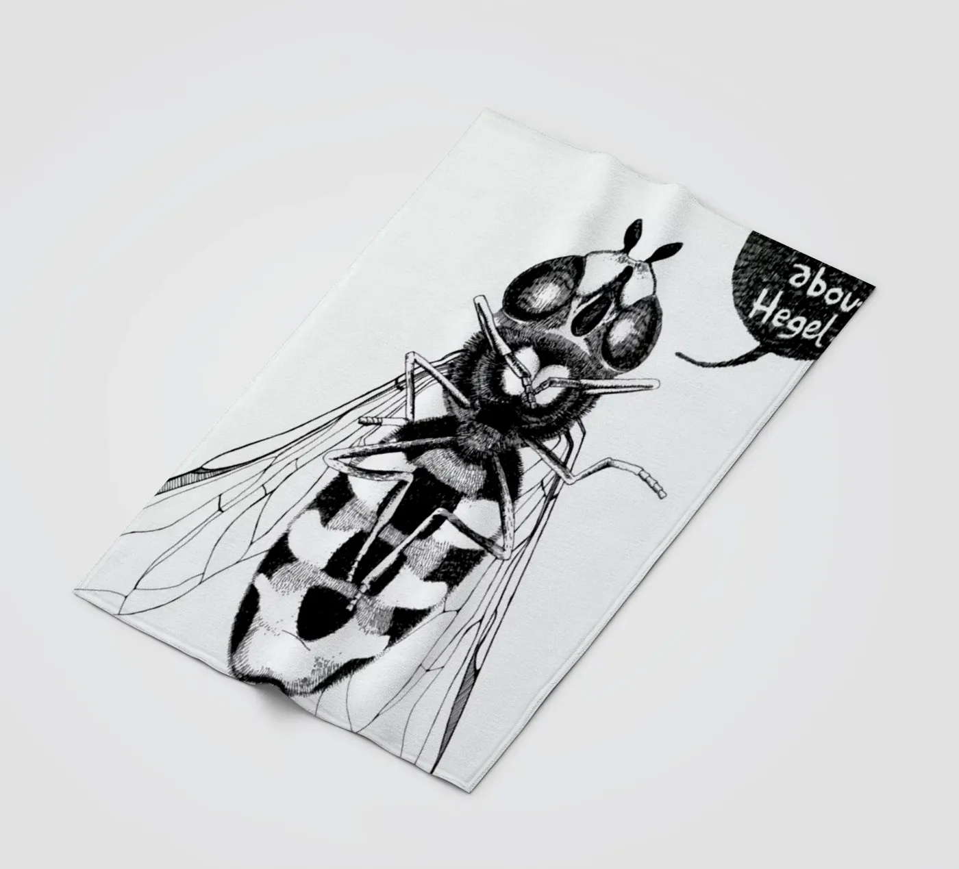 Annoying Bee Fleecedecke von Anna Fietta