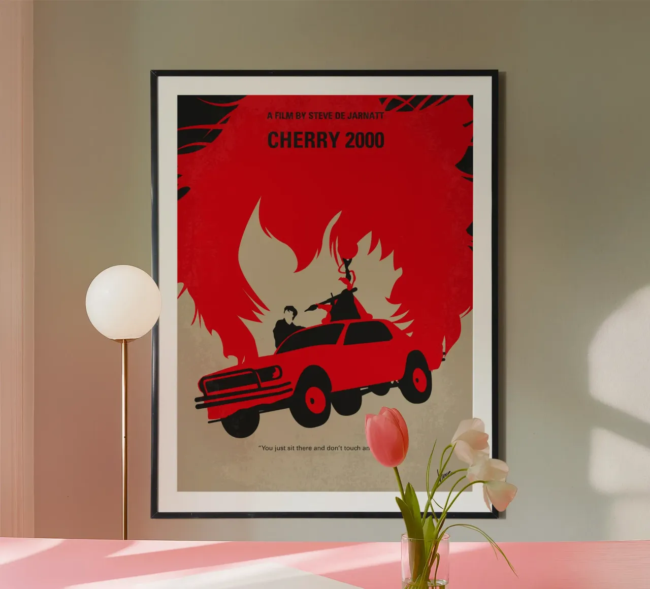 No1070 My Cherry 2000 minimal movie poster poster da Chungkong