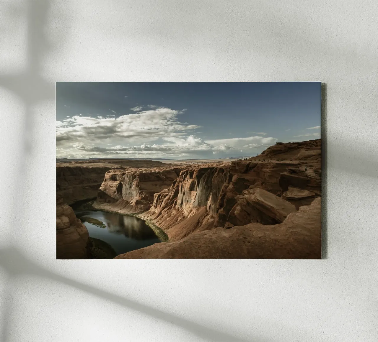 Curva a ferro di cavallo 1 tela con Cornice a cassetta da Barbara Buderath Fotodesign