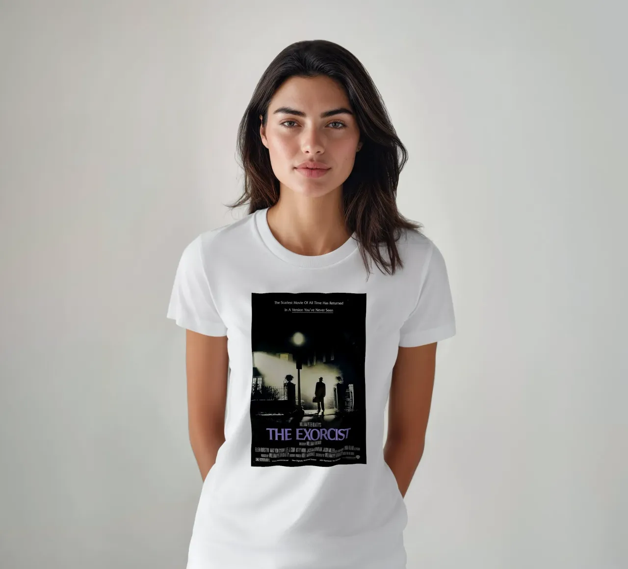 The Exorcist Retro horror Movie t-shirt da Attaboy Dsgn