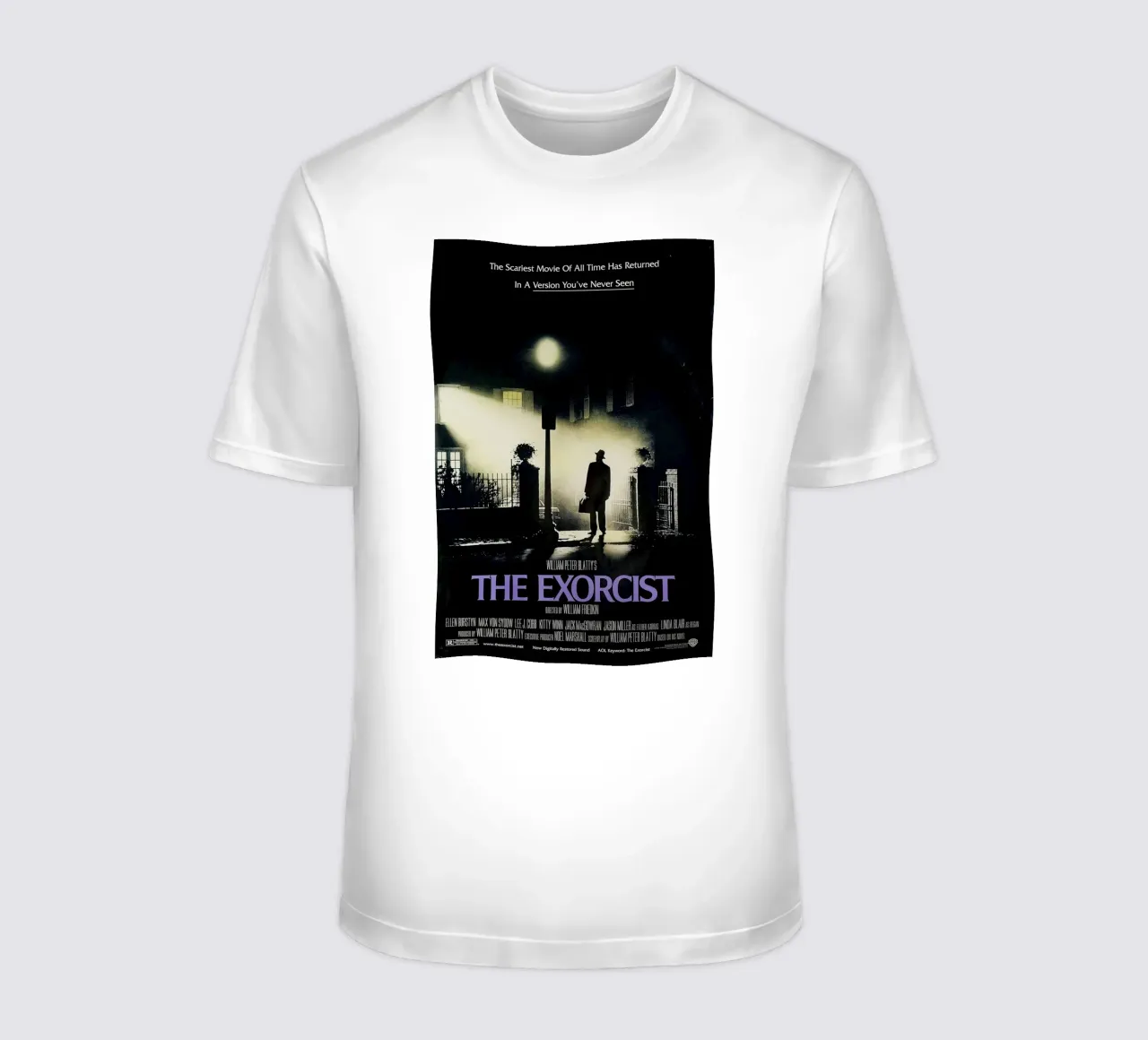 The Exorcist Retro horror Movie t-shirt da Attaboy Dsgn