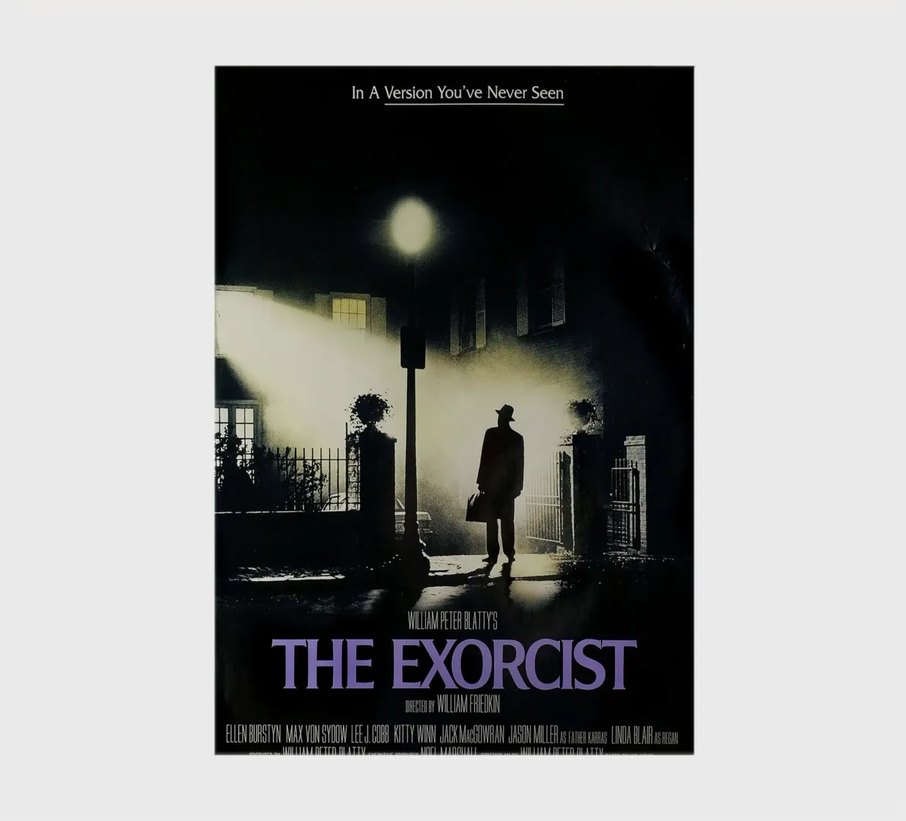 The Exorcist Retro horror Movie notebook by Attaboy Dsgn