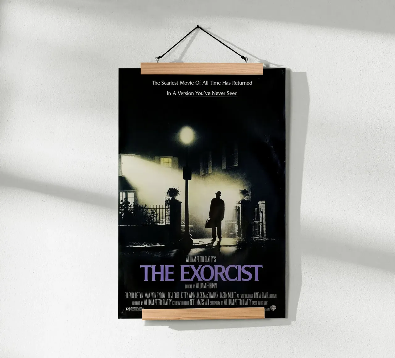 The Exorcist Retro horror Movie carta hahnemühle da Attaboy Dsgn