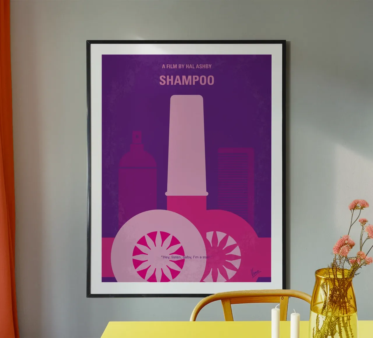 No1074 My Shampoo minimal movie poster poster da Chungkong