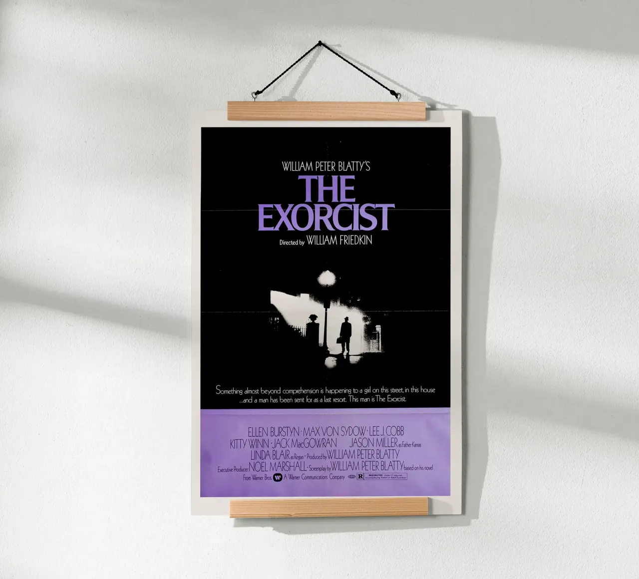The Exorcist Retro horror Movie hahnemühle de Attaboy Dsgn