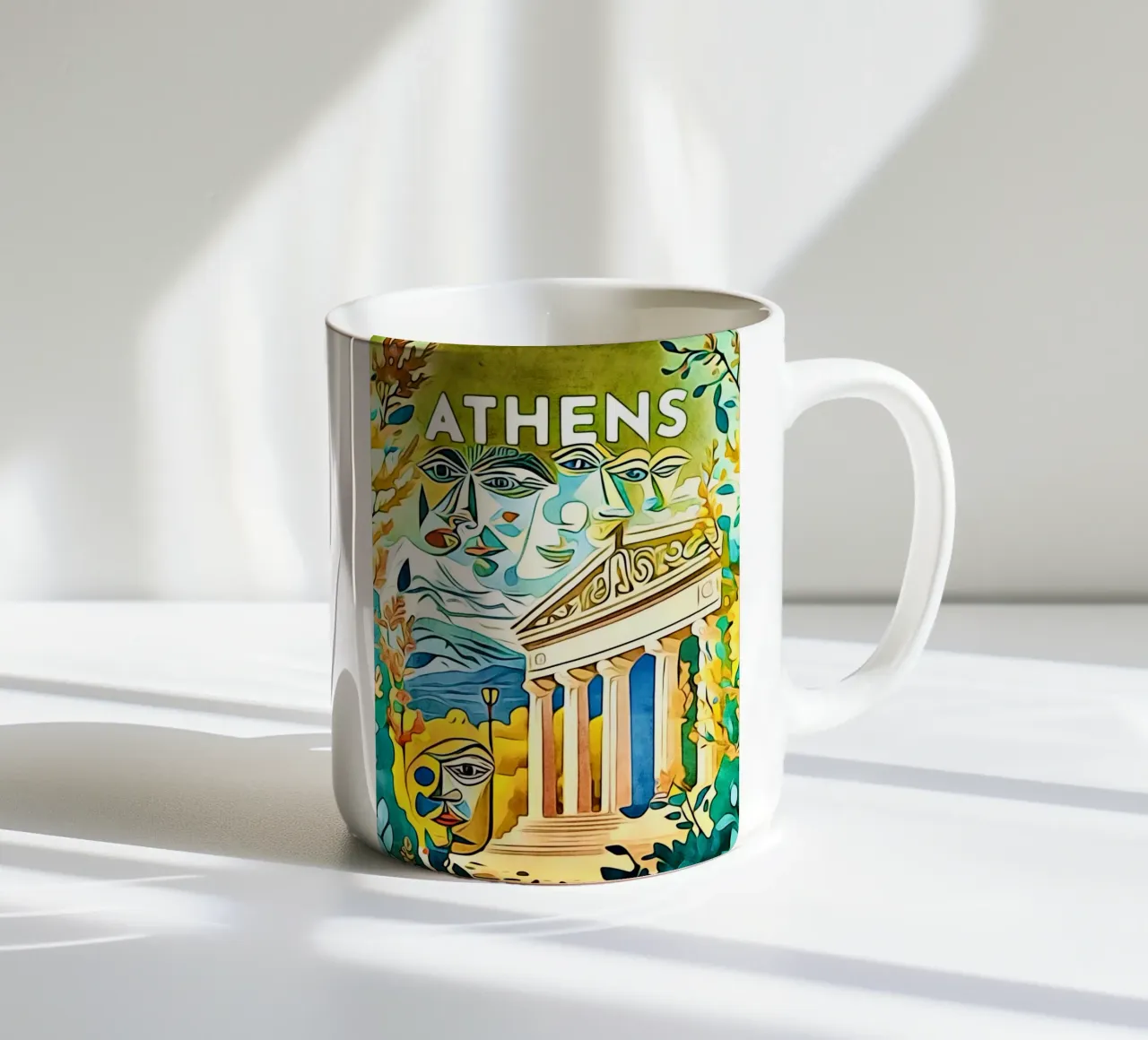 Atene, Globetrotter tazza in ceramica da ZAMART