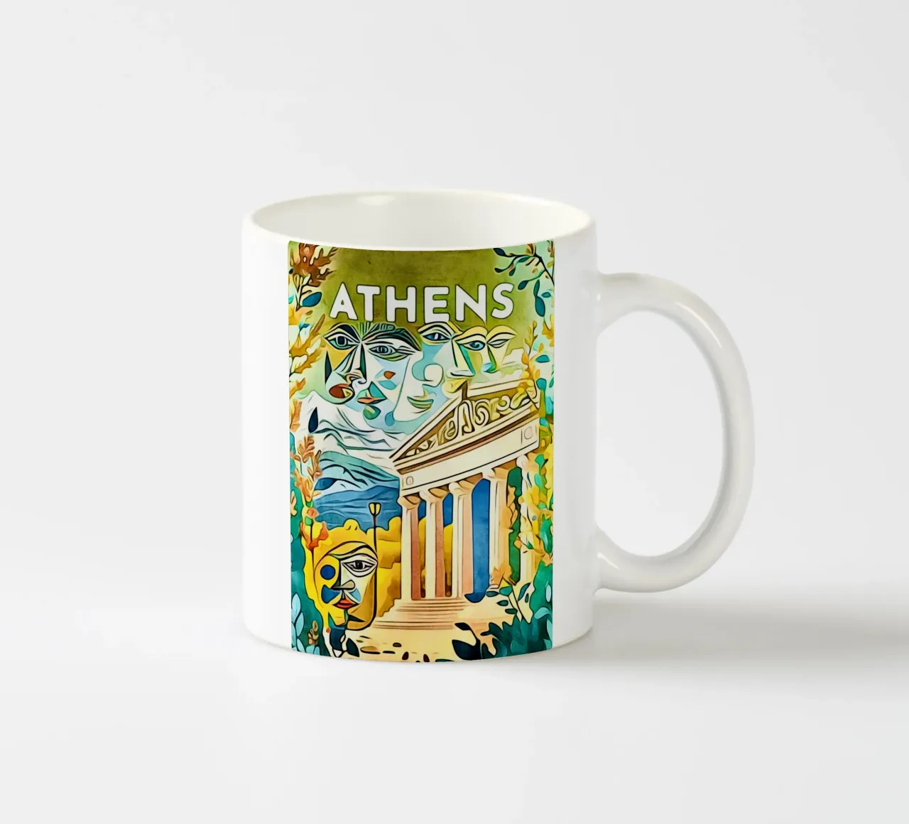 Atene, Globetrotter tazza in ceramica da ZAMART