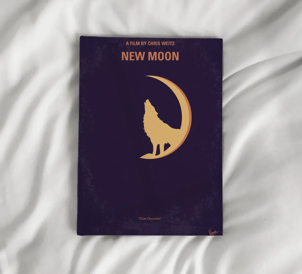 No1081 My Twilight 2 minimal movie poster notebook by Chungkong