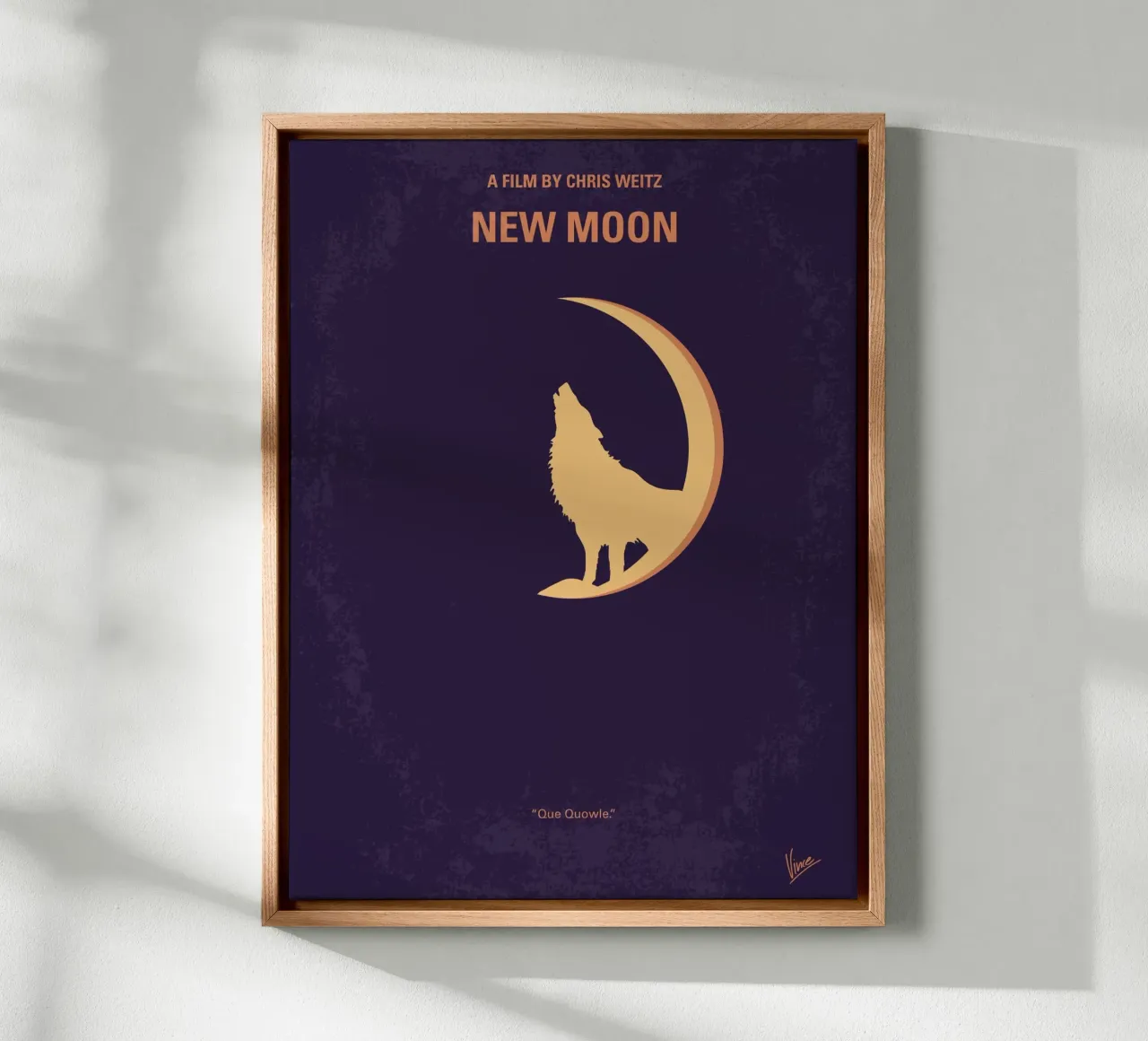 No1081 My Twilight 2 minimal movie poster tela da Chungkong