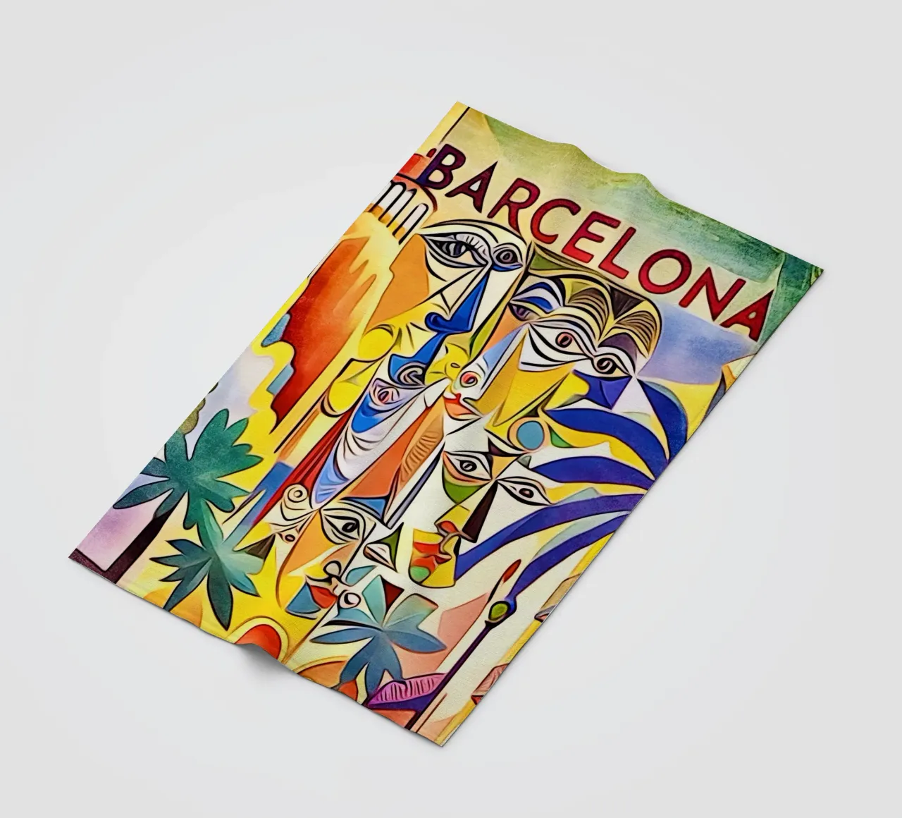 Barcellona, Globetrotter coperta in pile da ZAMART