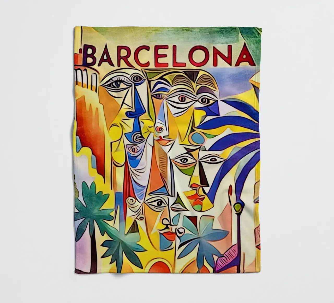 Barcellona, Globetrotter coperta in pile da ZAMART