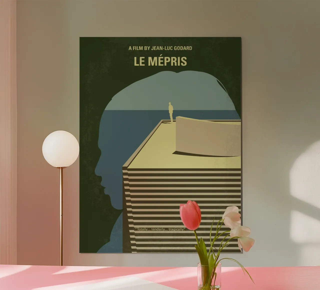 No1098 My Le mepris minimal movie poster poster da Chungkong