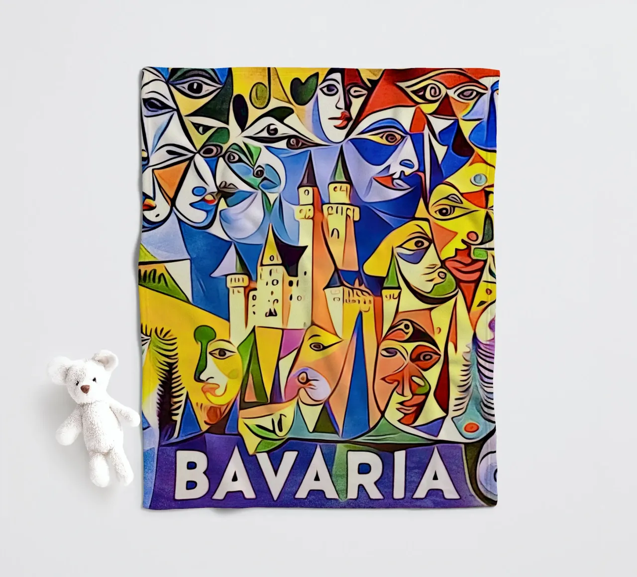 Baviera, Globetrotter coperta in pile da ZAMART